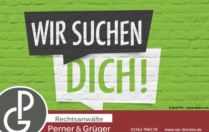 Stellenausschreibung Teaser RAe Perner und Grüger