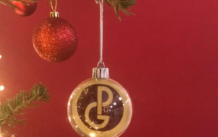 Foto Weihnachtsbaumkugeln der Rechtsanwälte Perner und Grüger in Dorsten