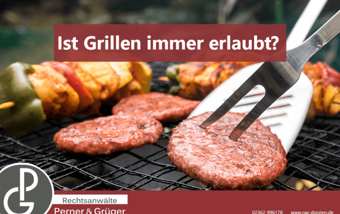 Wie ist die Rechtslage beim Grillen?